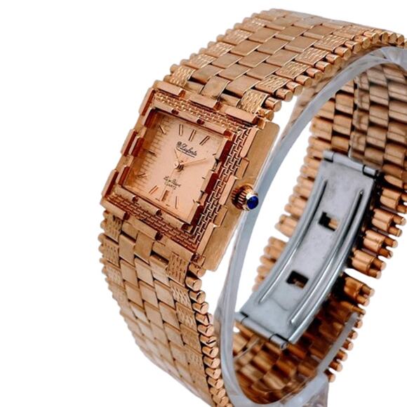 Dufonte Lucien Piccard Women's Gold Quartz Watch - Picture 2 of 3